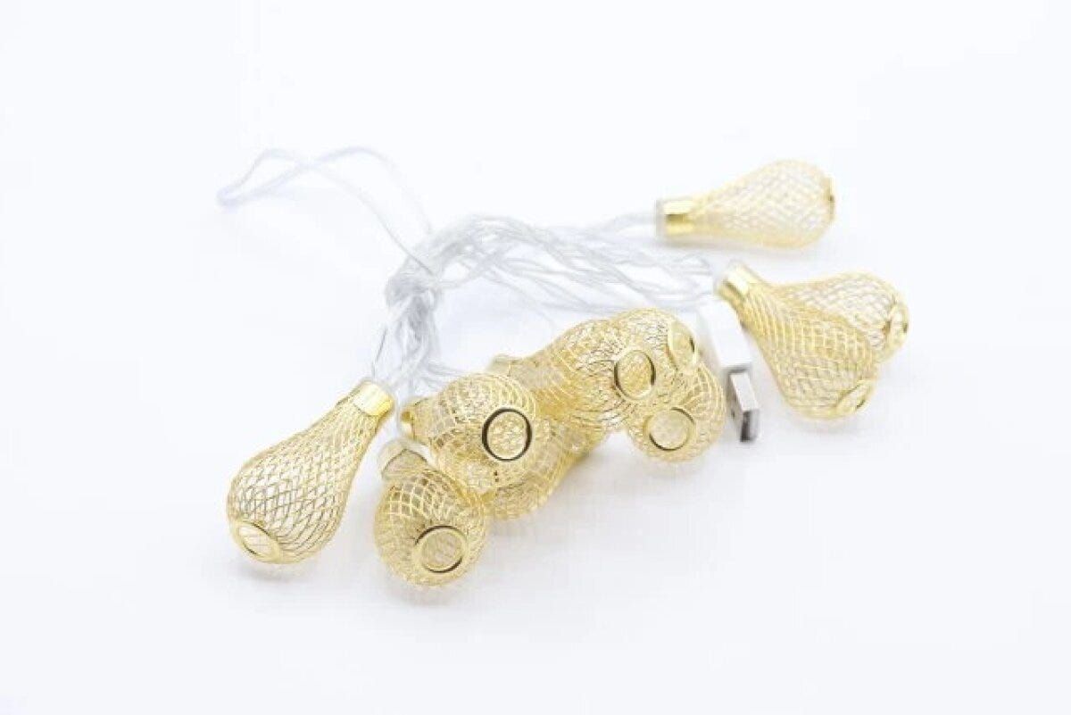 ダイソー ガーランドライト(10LED、ドロップ、USBタイプ) ダイソー ガーランドライト(10LED、ドロップ、USBタイプ)