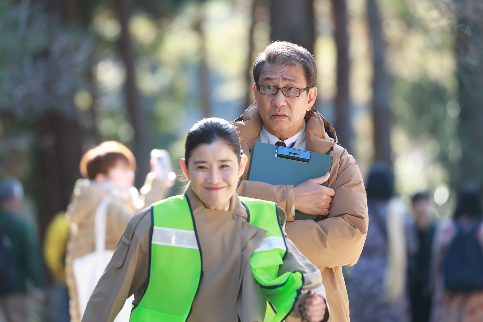 石田ひかり、中井貴一「続・続・最後から二番目の恋」第2話（C）フジテレビ