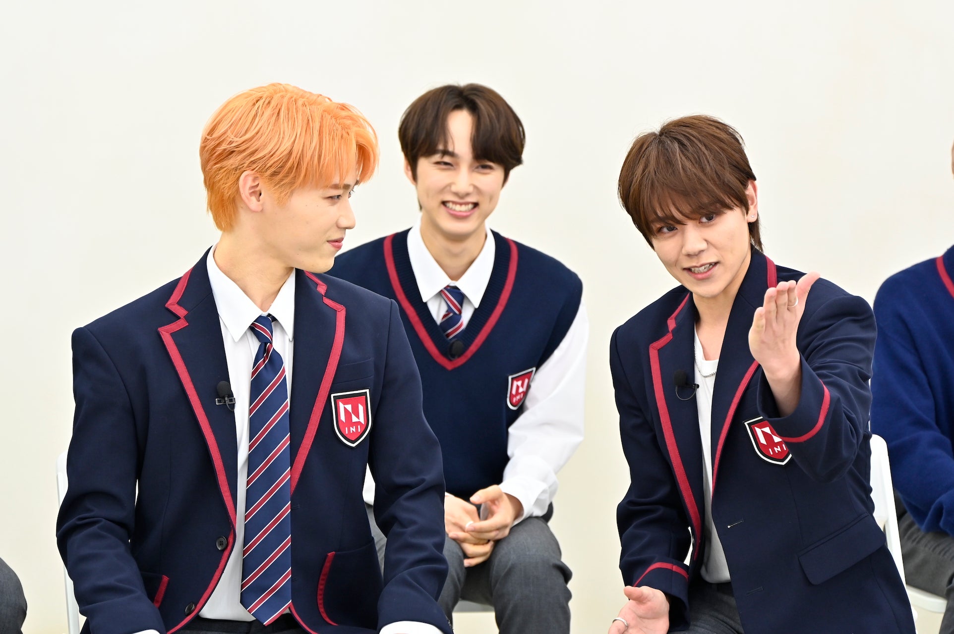 「INI デビュー記念！期待のグローバルボーイズグループまるわかり SP」木村柾哉、尾崎匠海、藤牧京介（C）TBSチャンネル