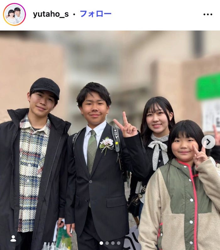 鈴木楽・誉公式Instagramより