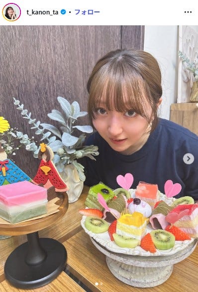 谷花音Instagramより