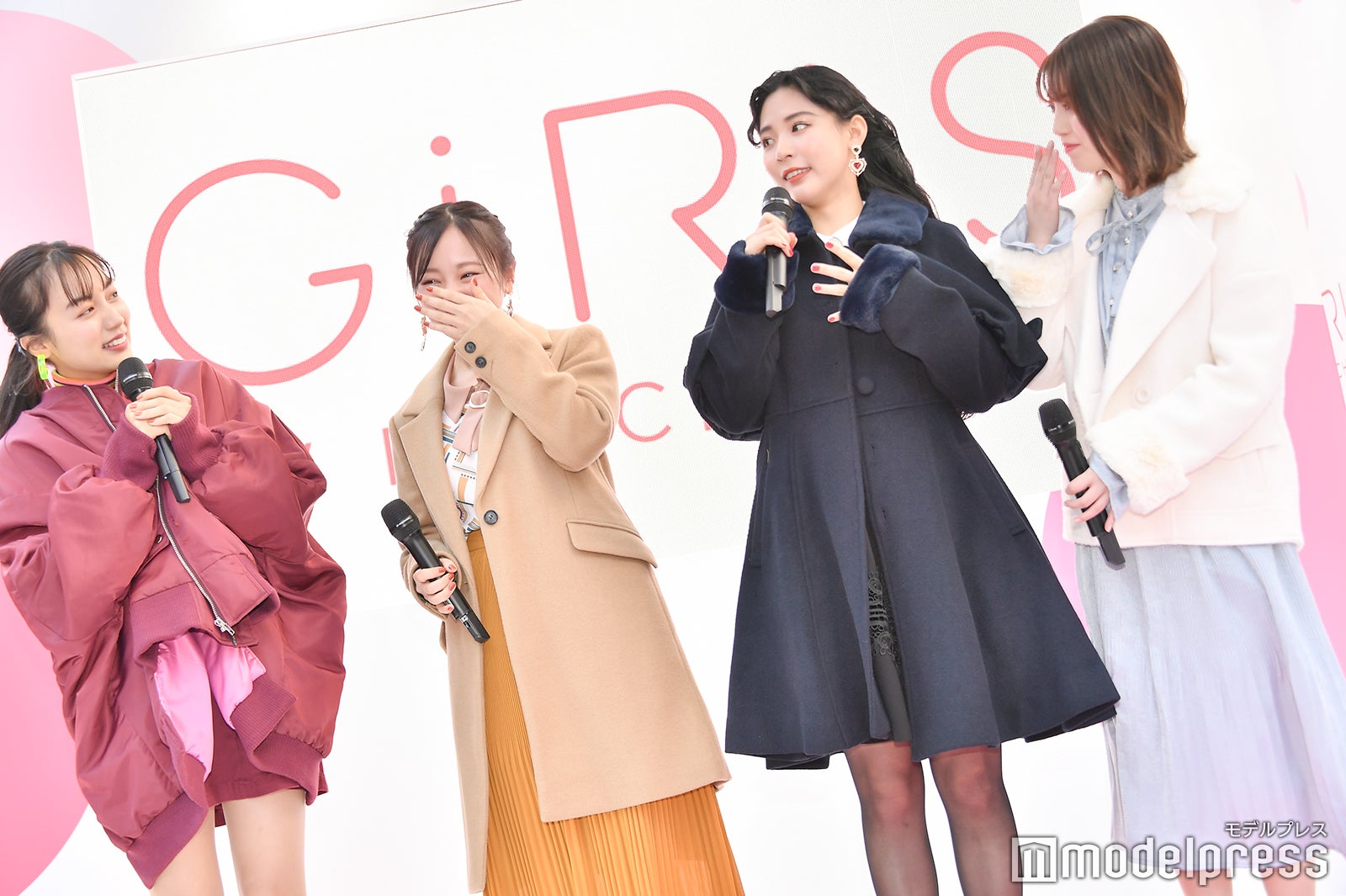 （左から）黒木ひかり、今泉佑唯、ミチ、中野恵那（C）モデルプレス