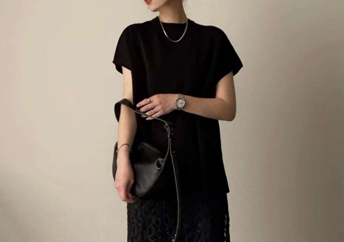 初夏のオールブラックはこう着れば重たく見えない♡おしゃれと着やせを両立できる！黒コーデ5選
