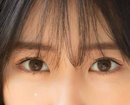 HKT48田中美久、色白美肌際立つ至近距離ショット披露