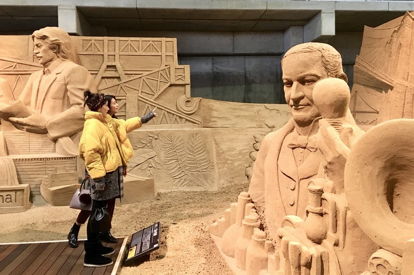 砂の美術館（C）TBS