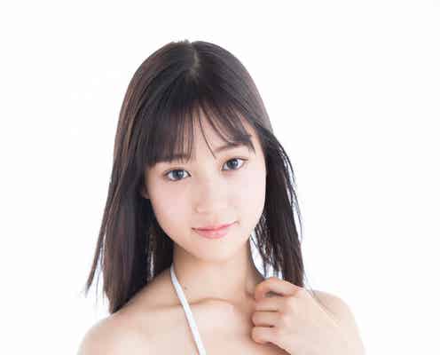 「女子高生ミスコン」会場で見つかった美女・光野有菜、バスト際立つ水着姿披露 「制コレ’20」へ意気込み