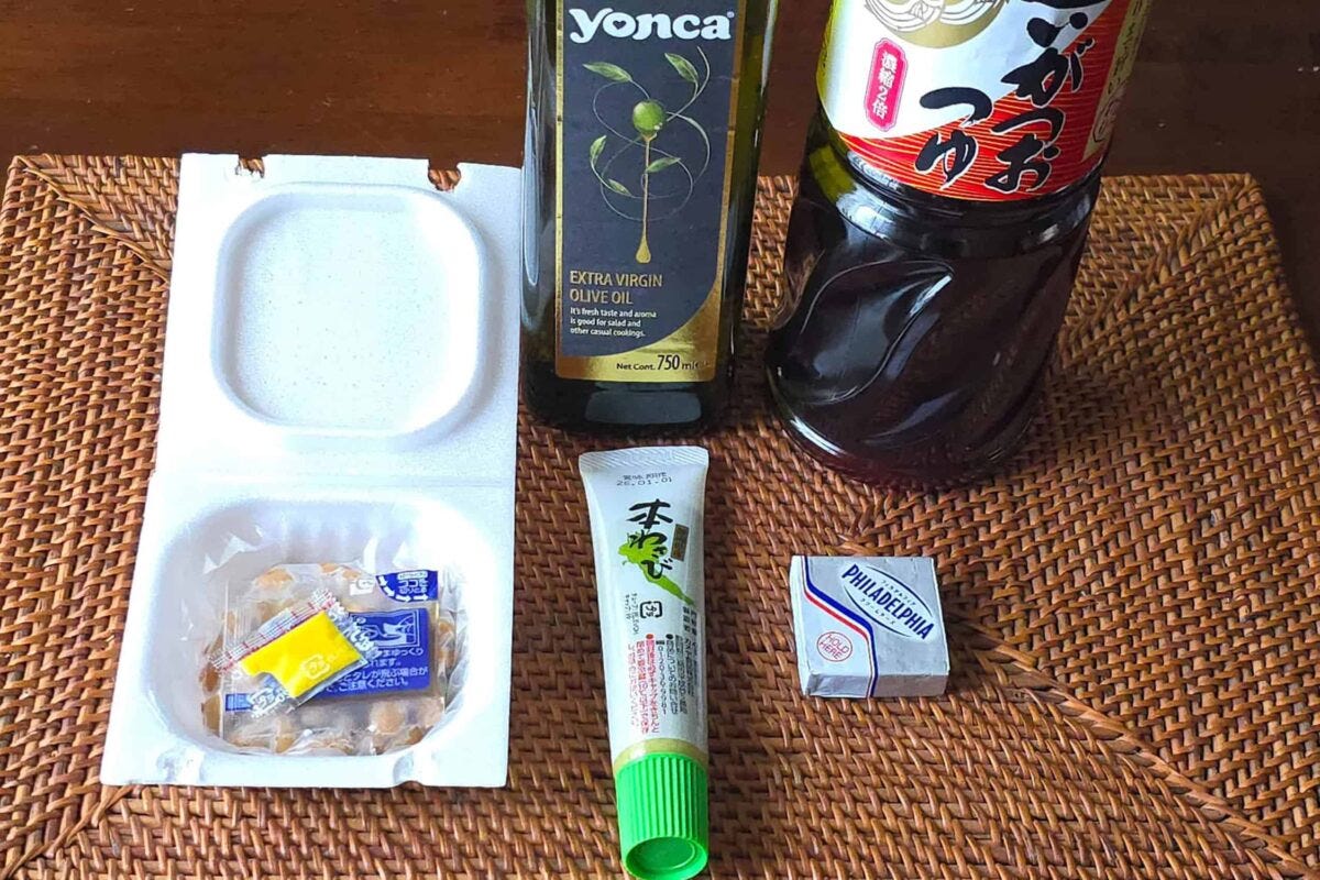 クリチ納豆・材料
