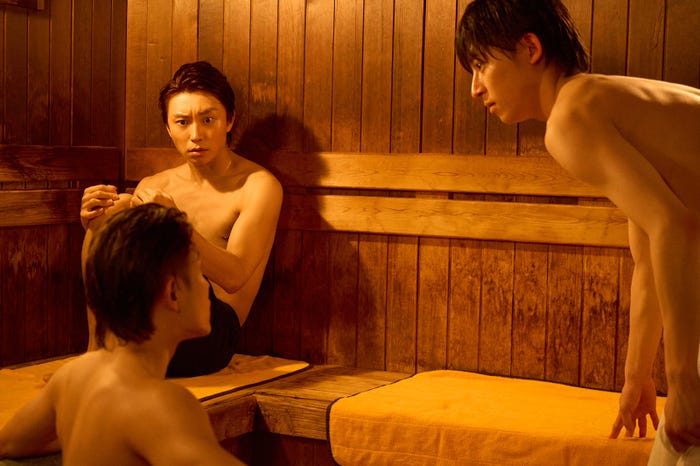 阿部顕嵐、阿久津仁愛「続・BLドラマの主演になりました」第2話(C)テレビ朝日