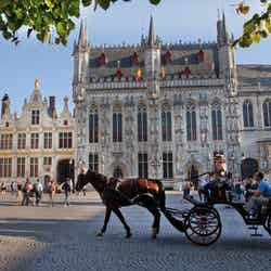 ベルギーで最も古い庁舎のひとつといわれる州庁舎(c)Toerisme_Brugge,Jan-D’Hondt