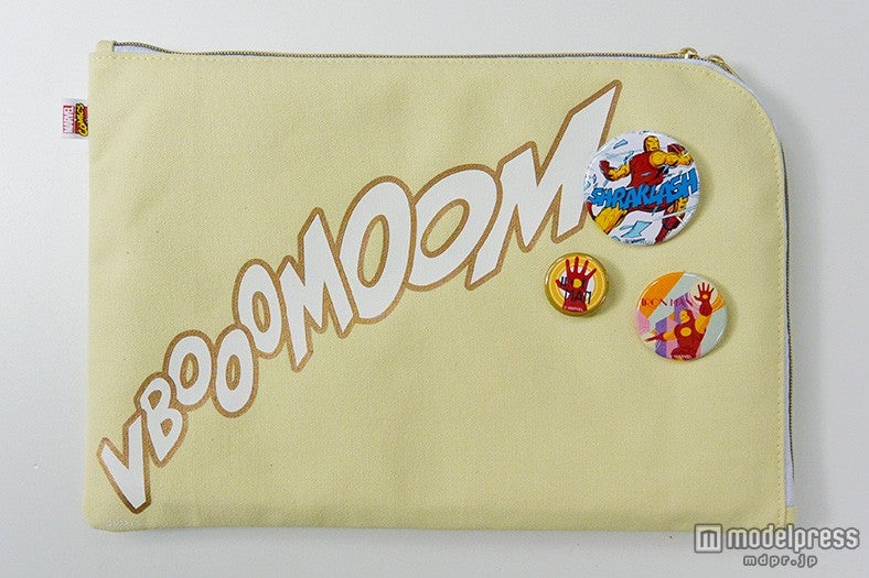 マーベル・アイアンマン／クラッチバッグL（税抜き￥3500）（C）Marvel2015