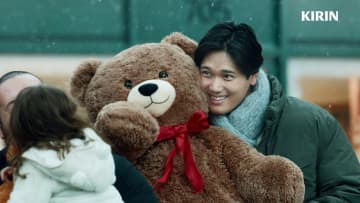 大谷翔平 家族を思ったパパの顔で年明け 「家族のためにできることを考えるのは、幸せですね」 キリン新CM放映開始