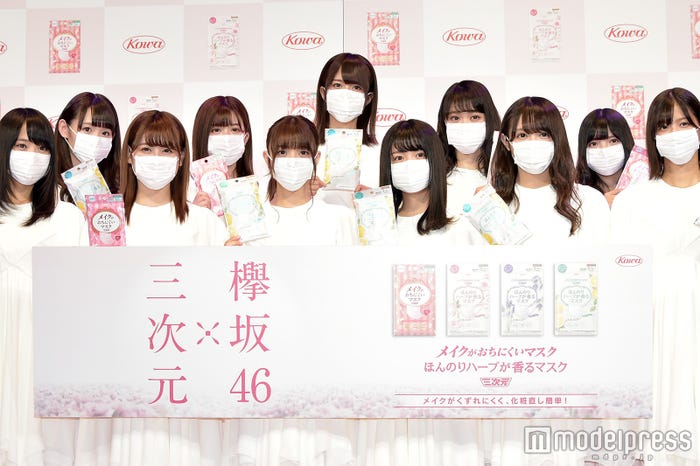 欅坂46(上段左から)小池美波、齋藤冬優花、土生瑞穂、石森虹花、上村莉菜(下段左から)菅井友香、守屋茜、小林由依、長濱ねる、渡辺梨加、渡邉理佐 (C)モデルプレス