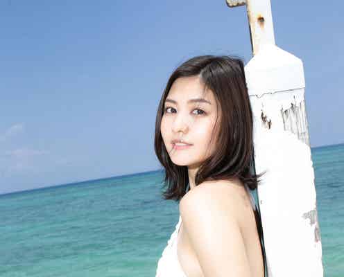 「テラハ」林ゆめ、白水着で美ボディ輝く 豊満バスト披露<アザーカット&コメント到着>