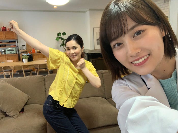 平野ノラ、山下美月(C)日本テレビ