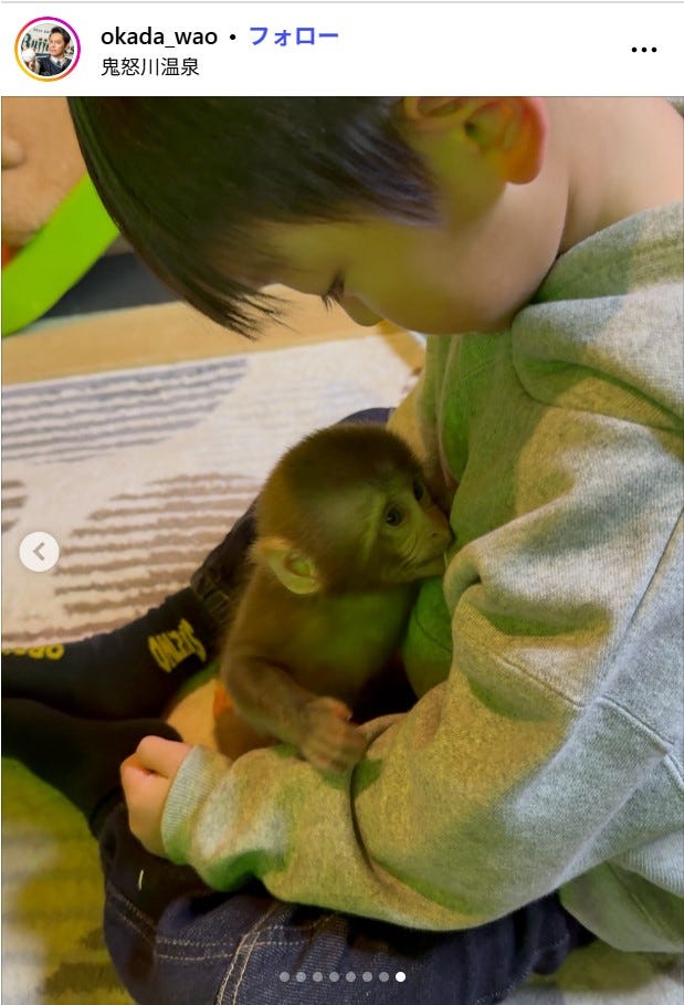 岡田圭右Instagramより