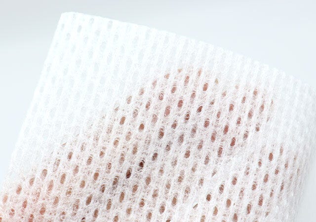 水で泡立つキッチンクロス（洗剤付、15枚）　素材感