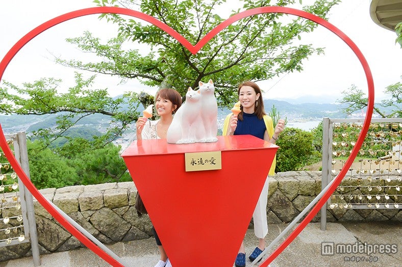 “恋人の聖地”としても知られる千光寺公園