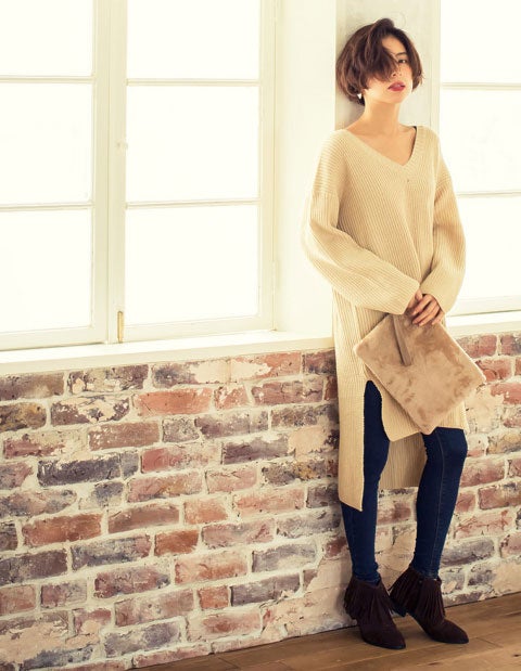 2WAYシンプルファークラッチバッグ「Re:EDIT by GALSTAR」2,798円（税込）／画像提供：Re:EDIT by GALSTAR