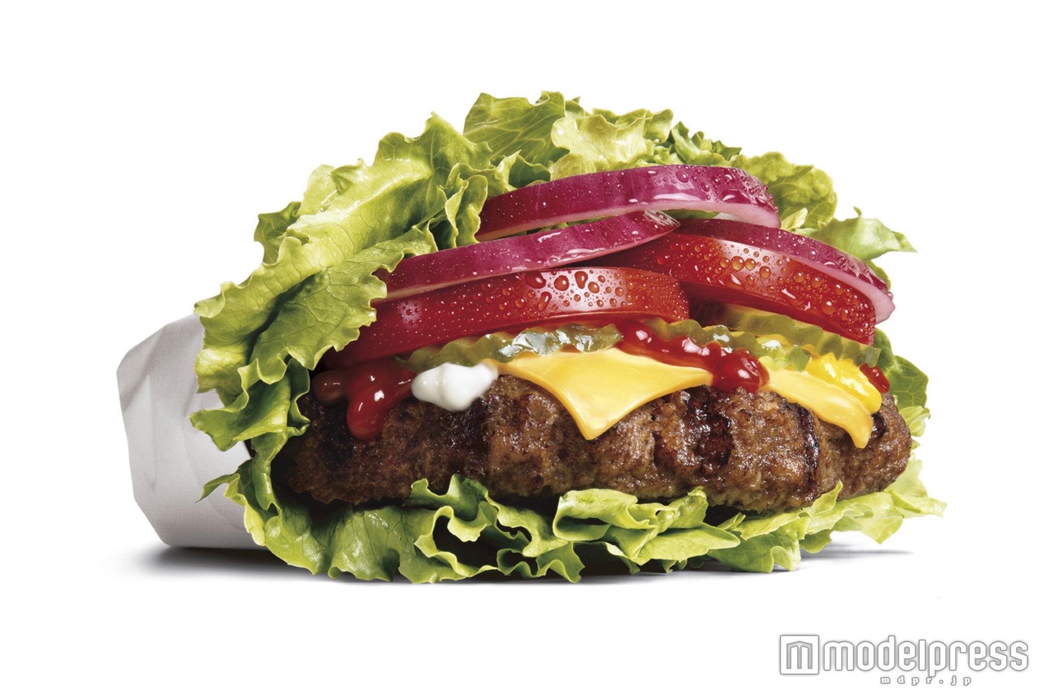 レタスラップシックバーガー／画像提供：ミツウロコグループホールディングス