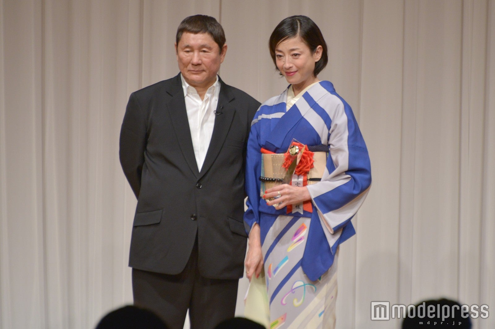 ビートたけし＆宮沢りえ（C）モデルプレス