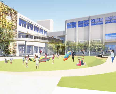 神戸に水族館やフードホール集まる複合施設「NATURE STUDIO」旧小学校を再活用