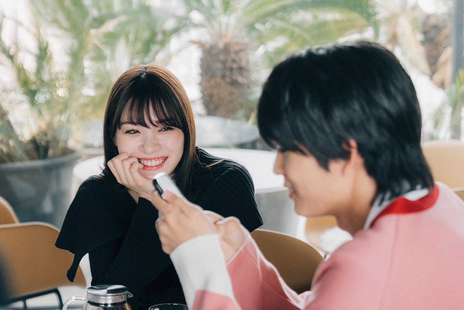 中川紅葉、柊太朗「花束とオオカミちゃんには騙されない」最終話（C）AbemaTV, Inc.