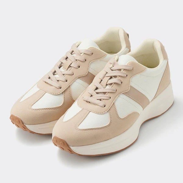 GU　シューズ　最旬　￥3,000以下　レトロスニーカー