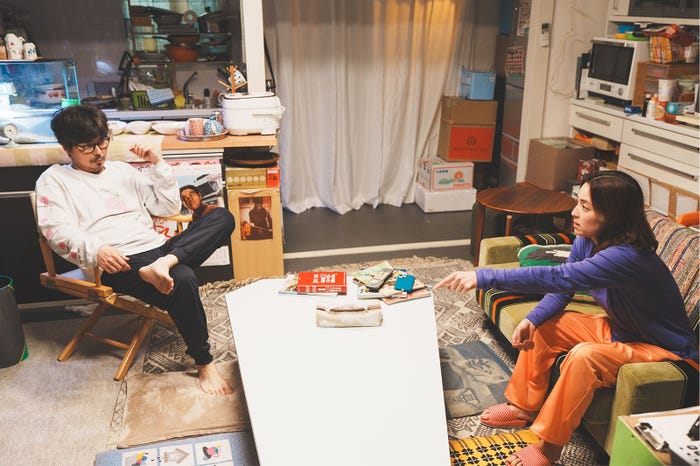 小澤征悦、中村アン「こんばんは、朝山家です。」第1話(C)ABCテレビ