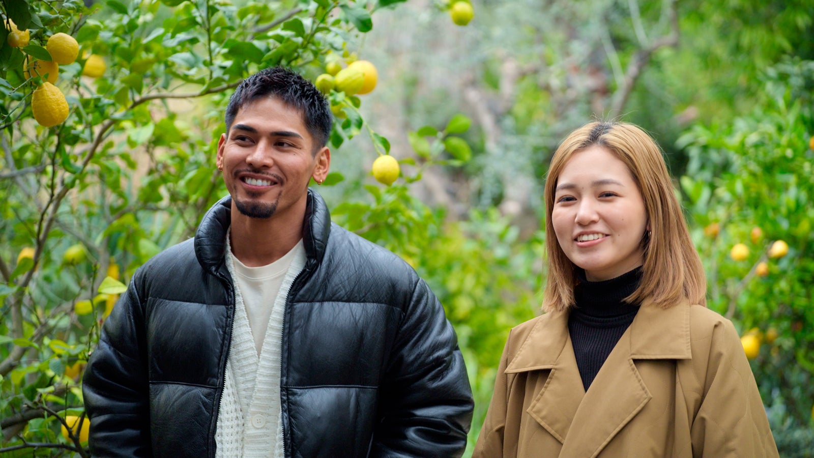 アル、ミミ／Netflixリアリティシリーズ「オフライン ラブ」（提供写真）