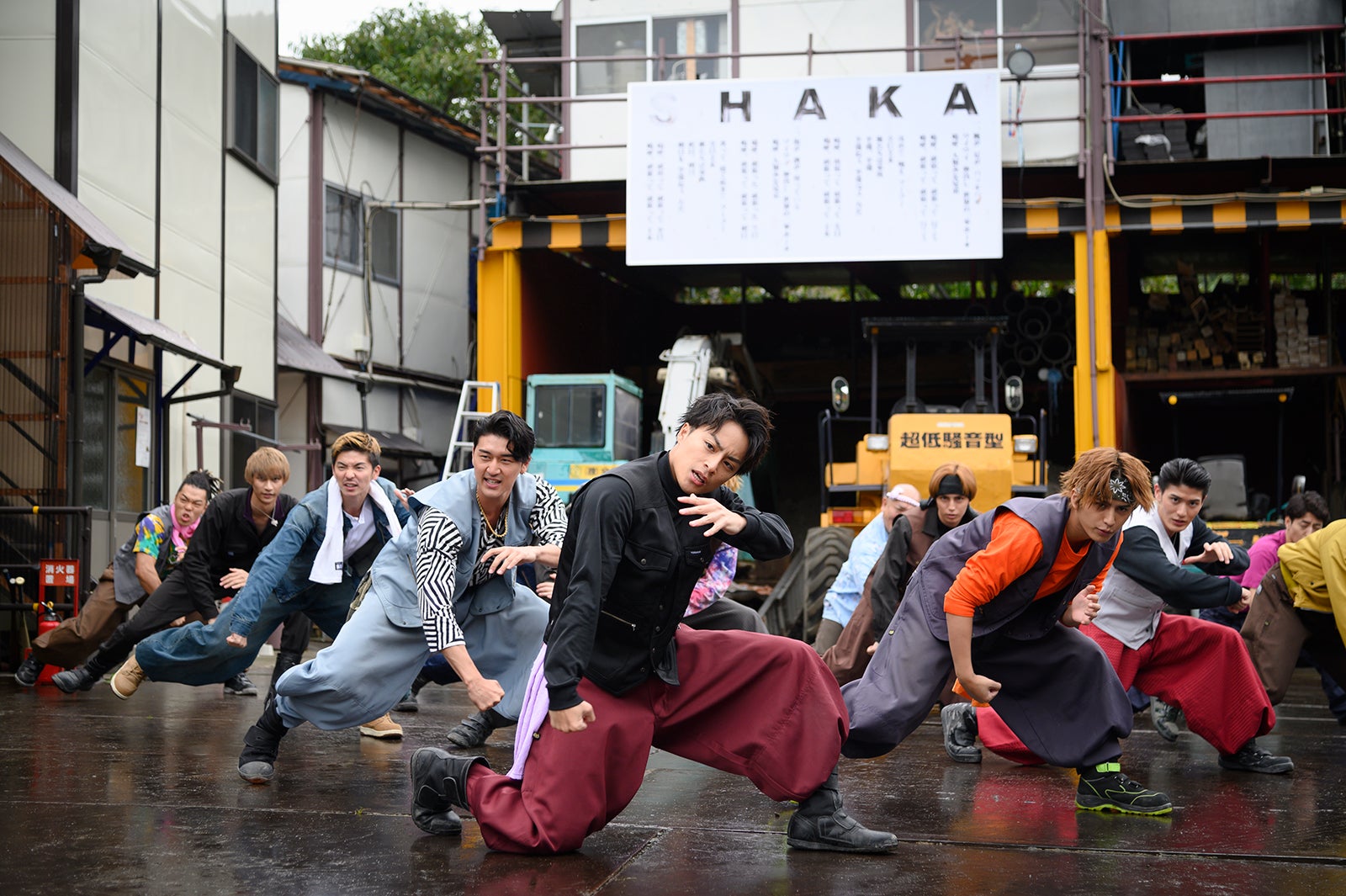 「全日土木」メンバー （C）2020「PRINCE OF LEGEND」製作委員会