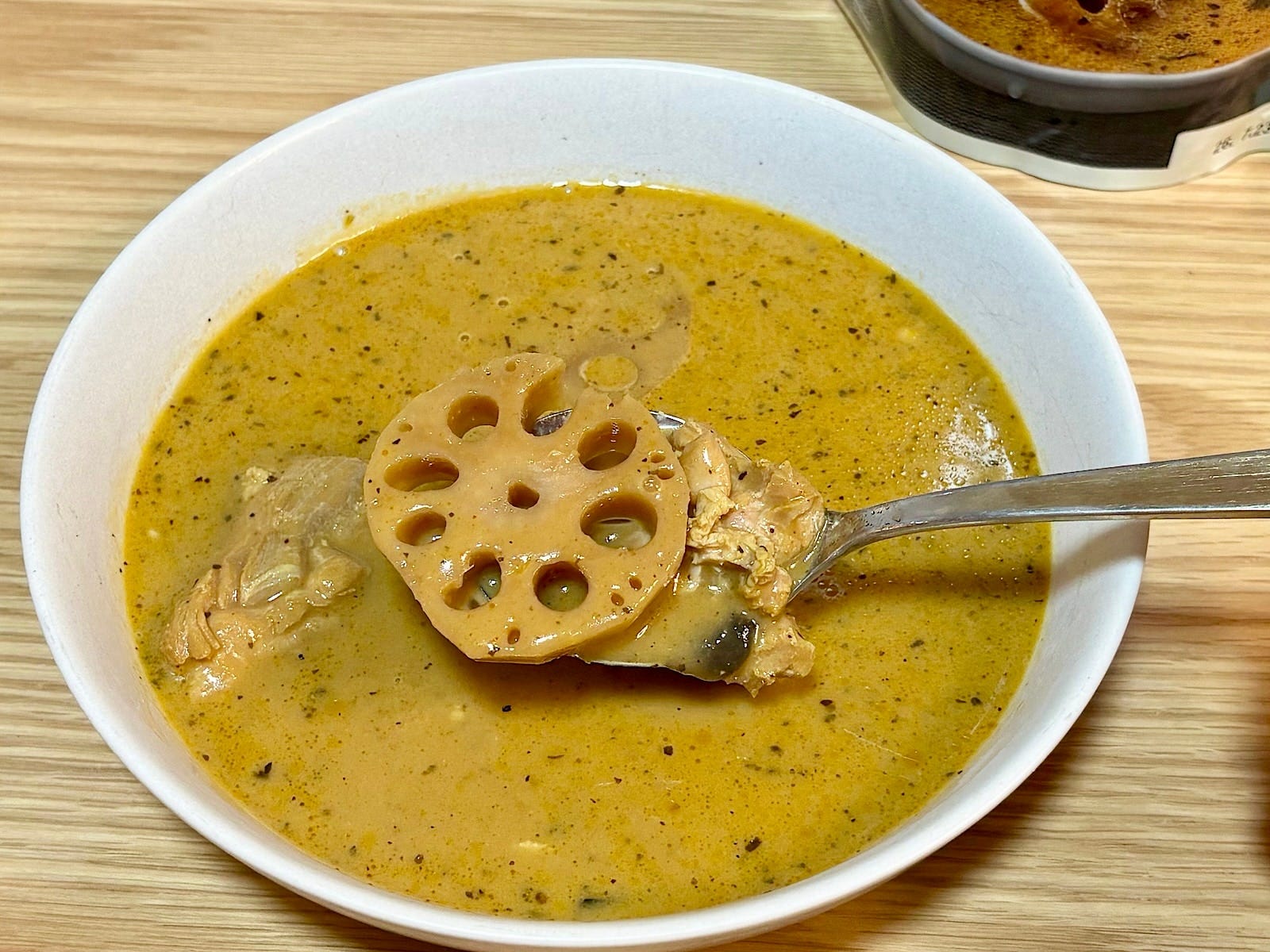 スパイスのうまみと米味噌の甘みが絶妙なバランスです！ 