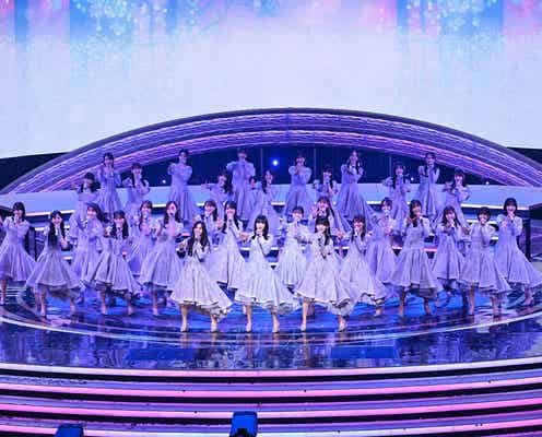 【紅白本番】10回目出場の乃木坂46「きっかけ」グループカラー衣装で堂々披露「圧巻」「感動した」の声
