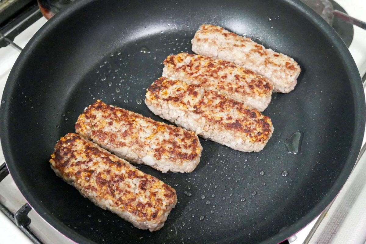 箸で食べれるハンバーグ