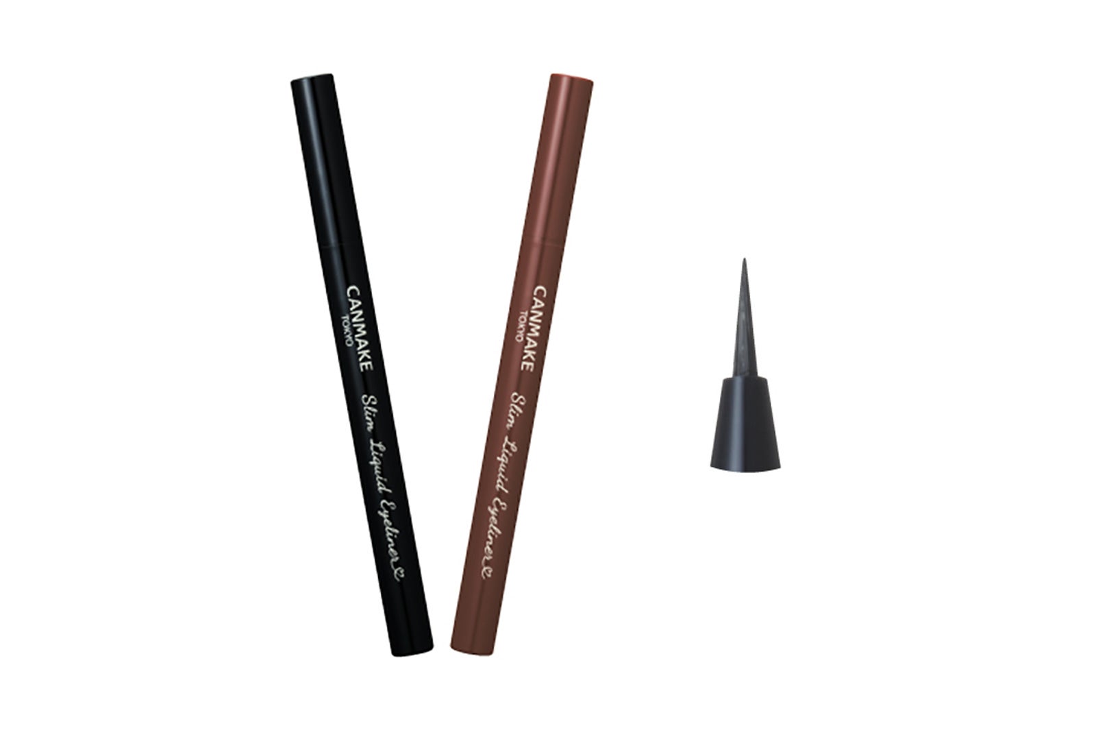 【キャンメイク】激細アイライナー新登場 短毛筆でまつげのキワ・隙間も自由自在