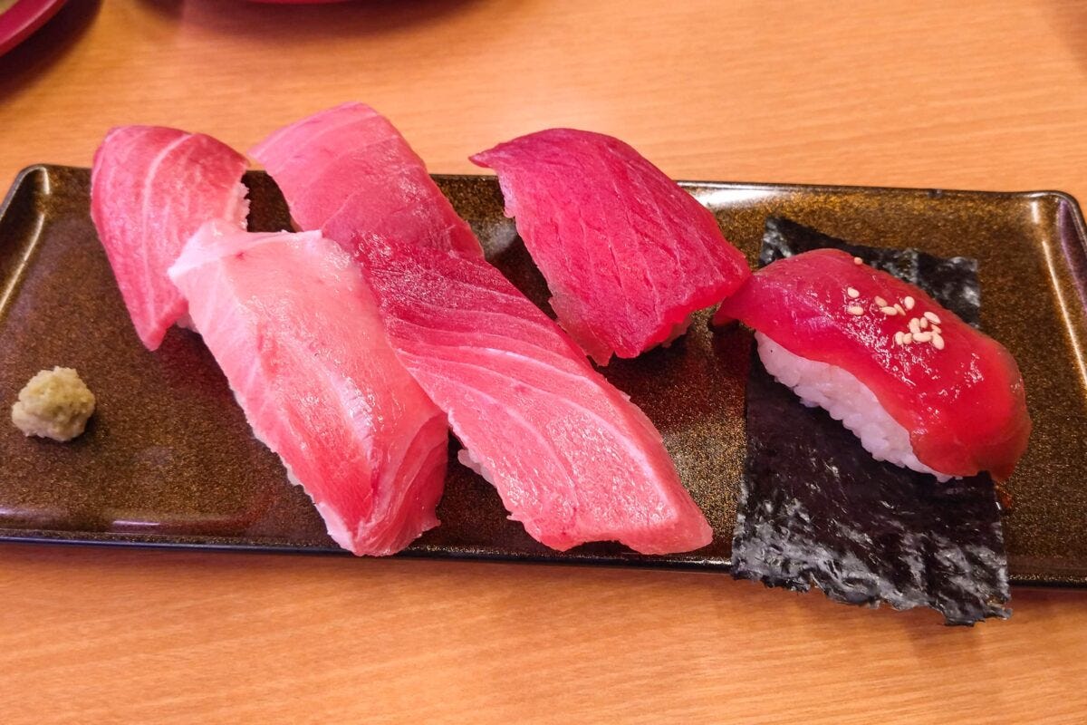 スシロー「八洲のまぐろ」