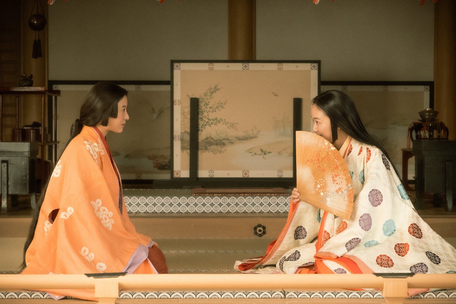 吉高由里子、黒木華「光る君へ」第11話より（C）NHK