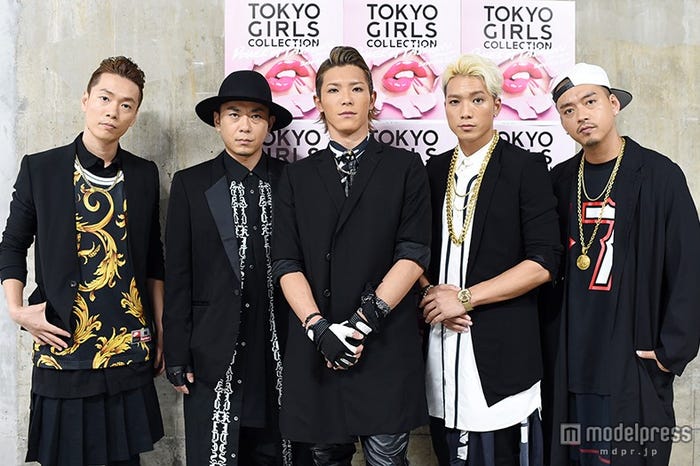 左からP-CHO、GS、KAZUKI、SWAY、KUBO-C