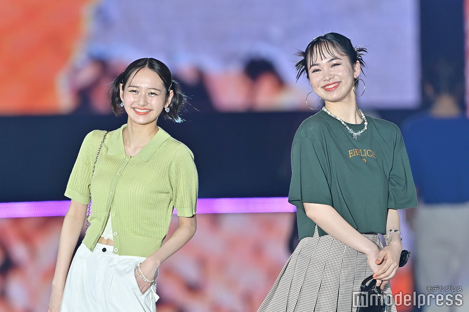 加藤栞、大友樹乃 （C）モデルプレス