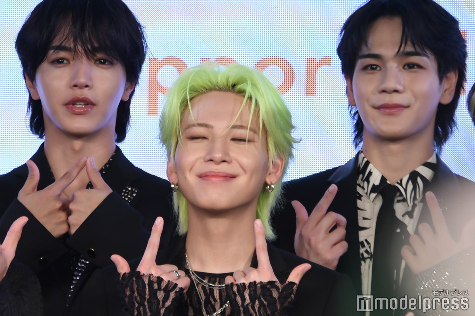 大平祥生、川尻蓮、豆原一成（C）モデルプレス