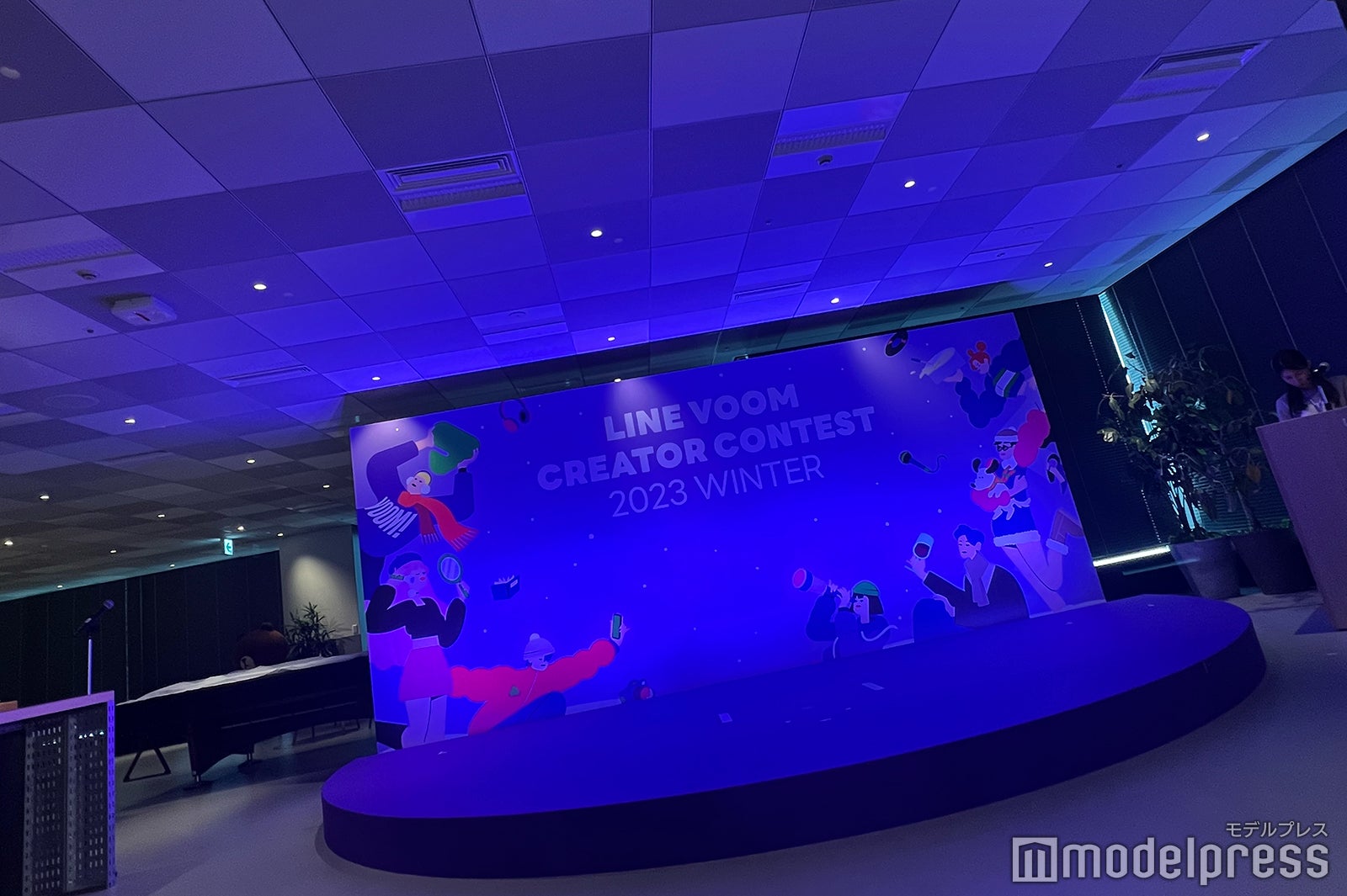 「LINE VOOM Creator Contest 2023 Winter」表彰式の様子（C）モデルプレス