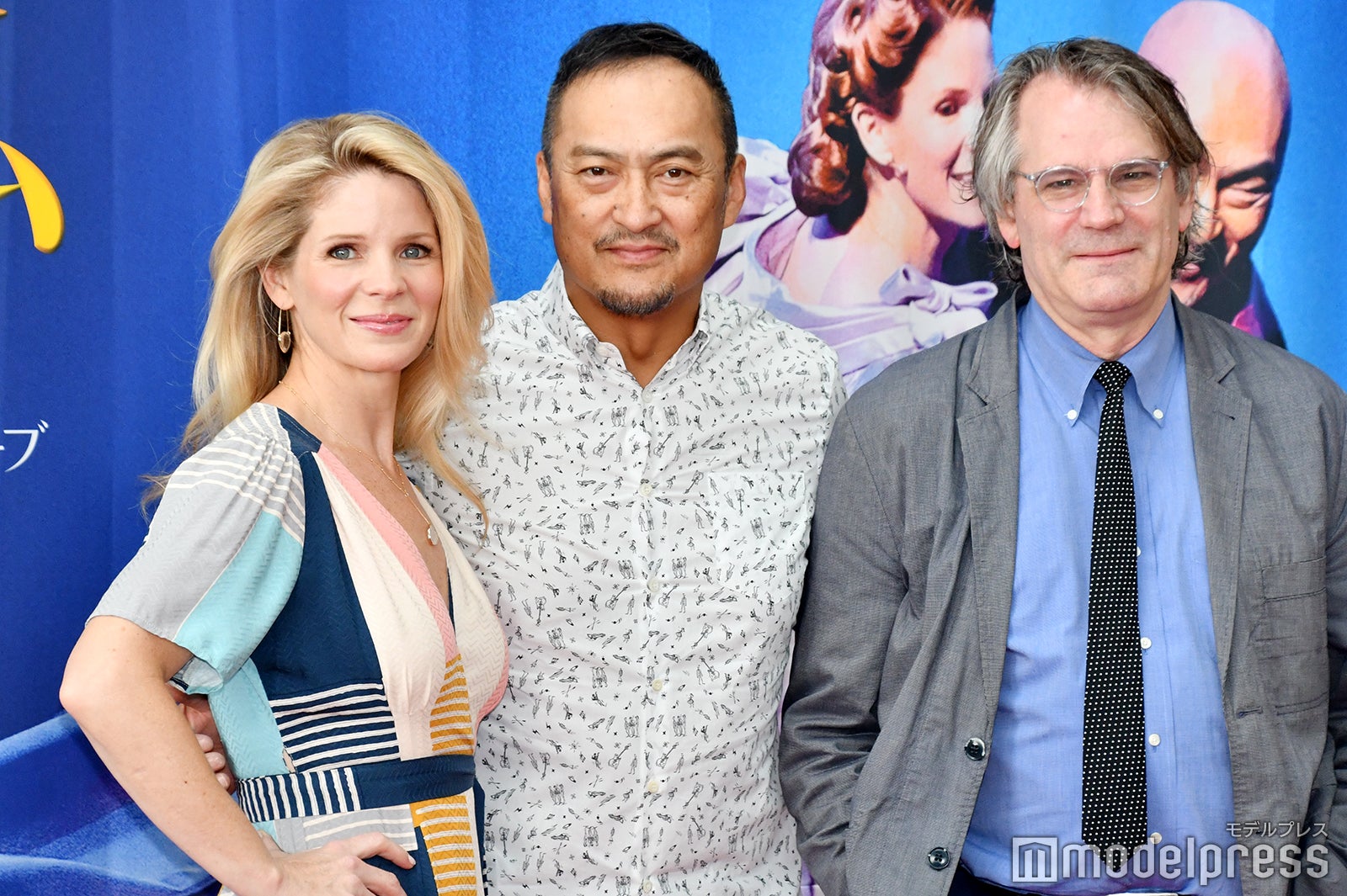 ケリー・オハラ、渡辺謙、バートレット・シャー（C）モデルプレス