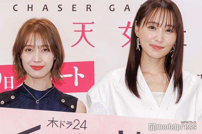 中村ゆりか、菅井友香(C)モデルプレス