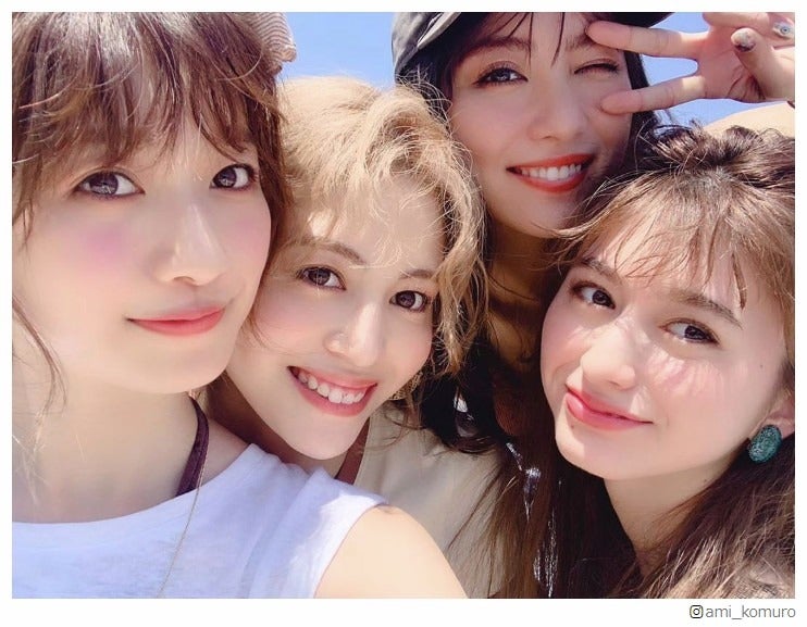 「テラスハウス」小室安未＆E-girls楓＆石川恋＆菜波、美女集結ショットに反響