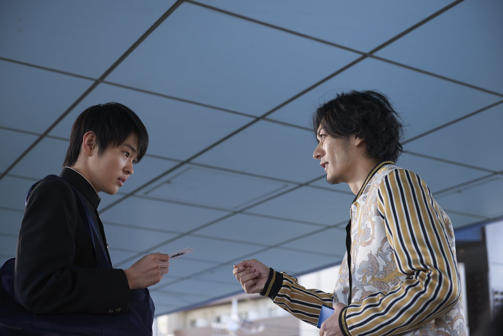 望月歩、久保田悠来／「モブサイコ100」第6話より（C）ONE・小学館／ドラマ「モブサイコ100」製作委員会