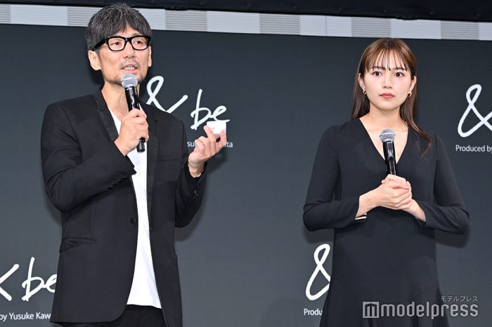 河北裕介氏、川口春奈(C)モデルプレス