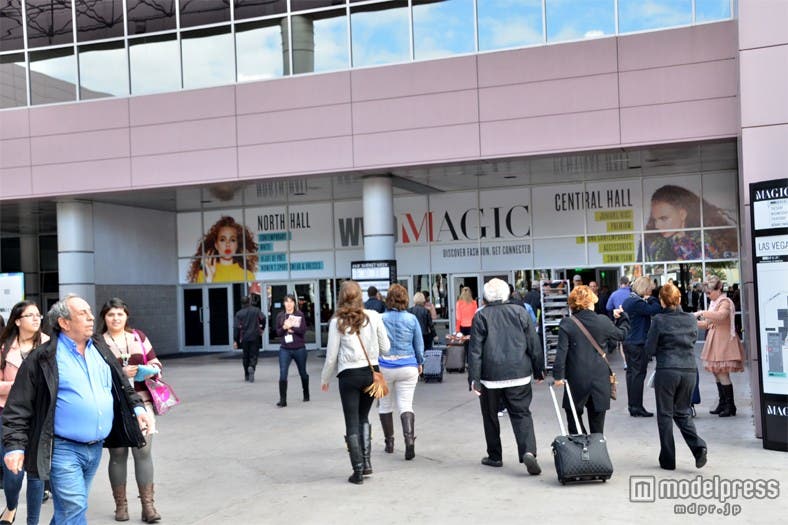 「MAGIC」には世界中からファッションバイヤーが足を運ぶ(「MAGIC」2013S/Sにて)