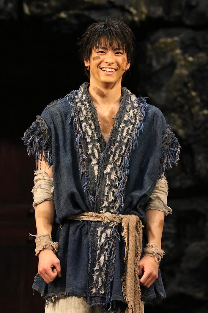 高野洸/舞台「キングダム」開幕記念会見より(提供写真)