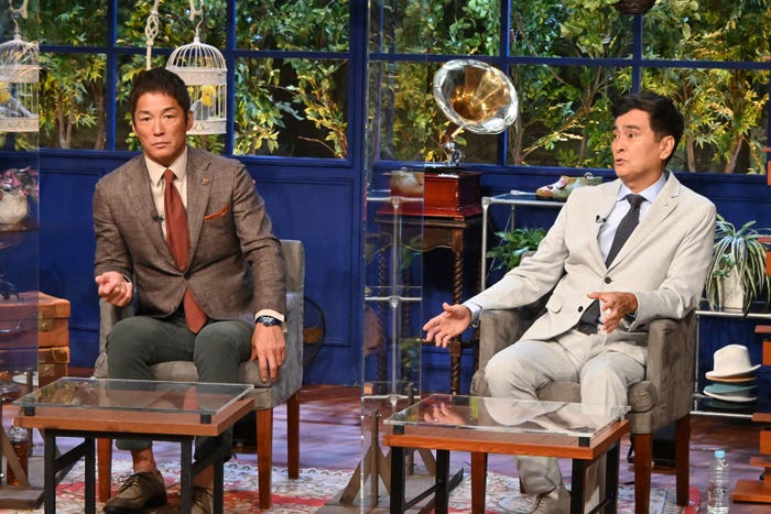 長嶋一茂、石原良純(C)テレビ朝日