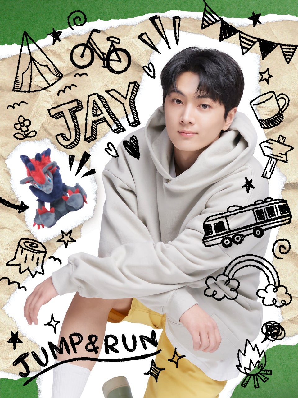 ゾロアークを選んだJAY（C）Pokemon／Nintendo／CR／GF