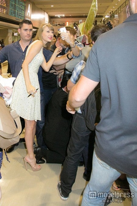 日本公演のために来日したテイラー・スウィフト